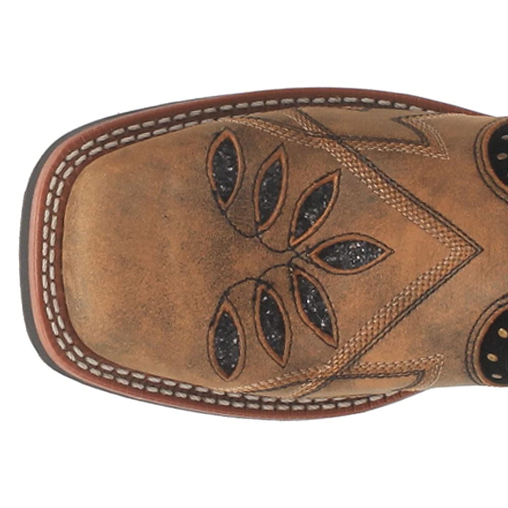 Laredo Honey Bouquet Women's Western Boots 5844 - Stylish Cowgirl Boots for Country Dancing & Rodeo Events | Comfortable Leather Booties for Daily Wear & Fashion Outfits