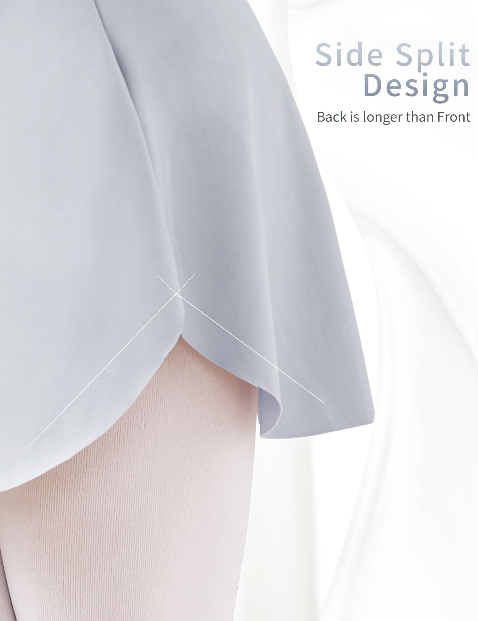 Girls Dance Skirts - Stretchy Elastic Waist Ballet & Wrap Skirt with Ties for Ballet, Jazz, Dance Class & Performance - Toddler to Teen Sizes