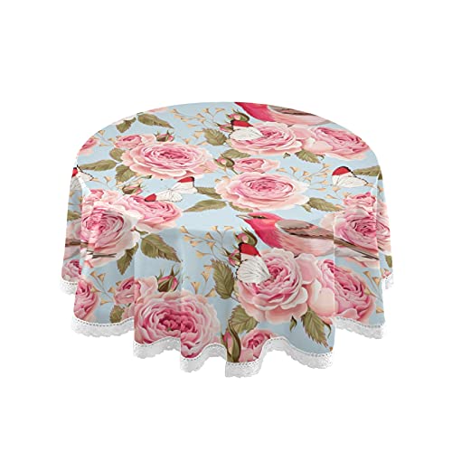 Rose Flowers Bird