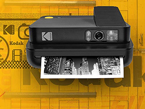 KODAK Smile Classic Bluetooth Digital Instant Camera - 16MP HD Photos, 35 Prints per Charge, Includes Starter Pack with 3.5x4.25