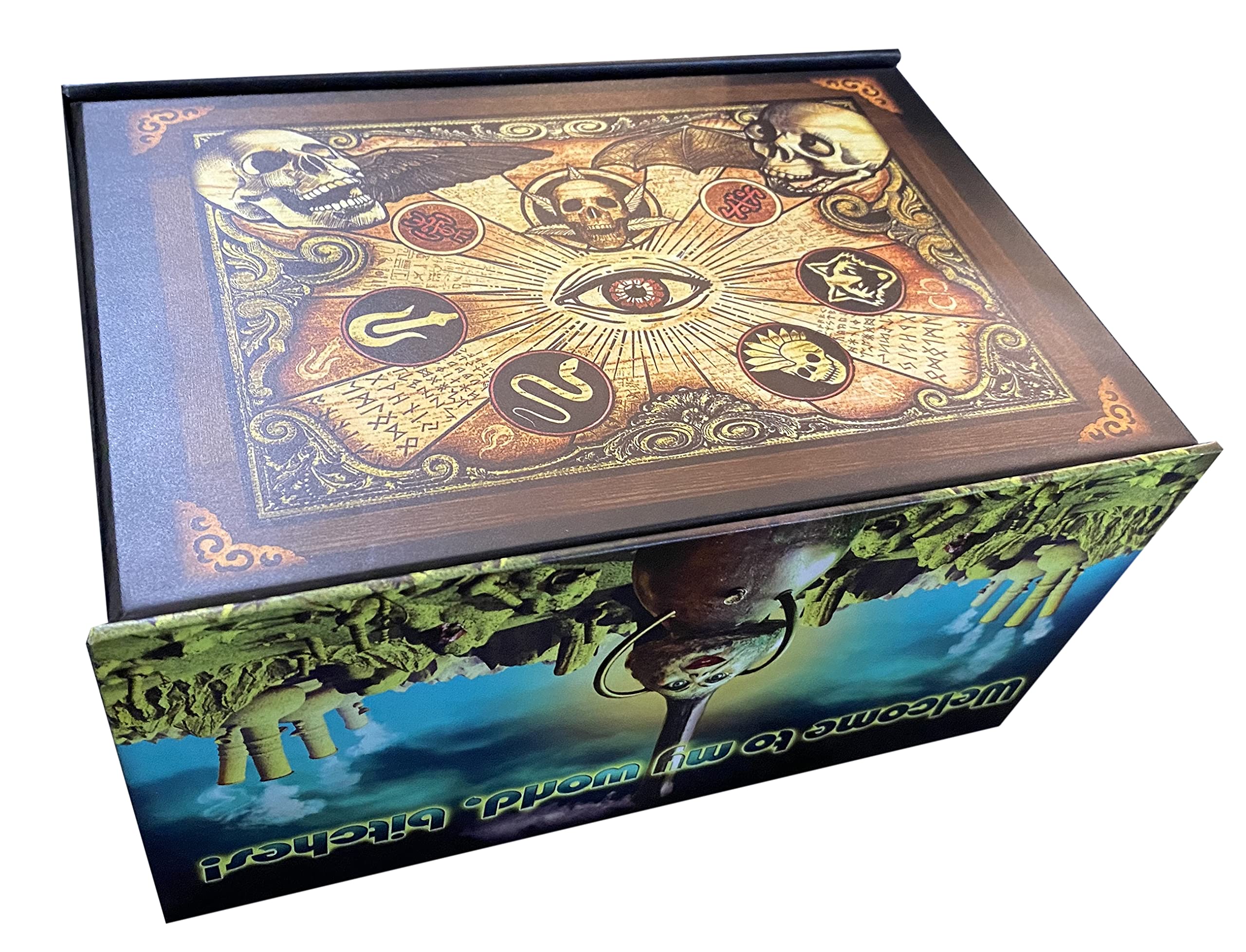 Evil Bong Stash Box - 9-Disc Limited Edition Blu-ray Set | Horror Comedy Movie Collection for Halloween Parties & Cannabis Enthusiasts