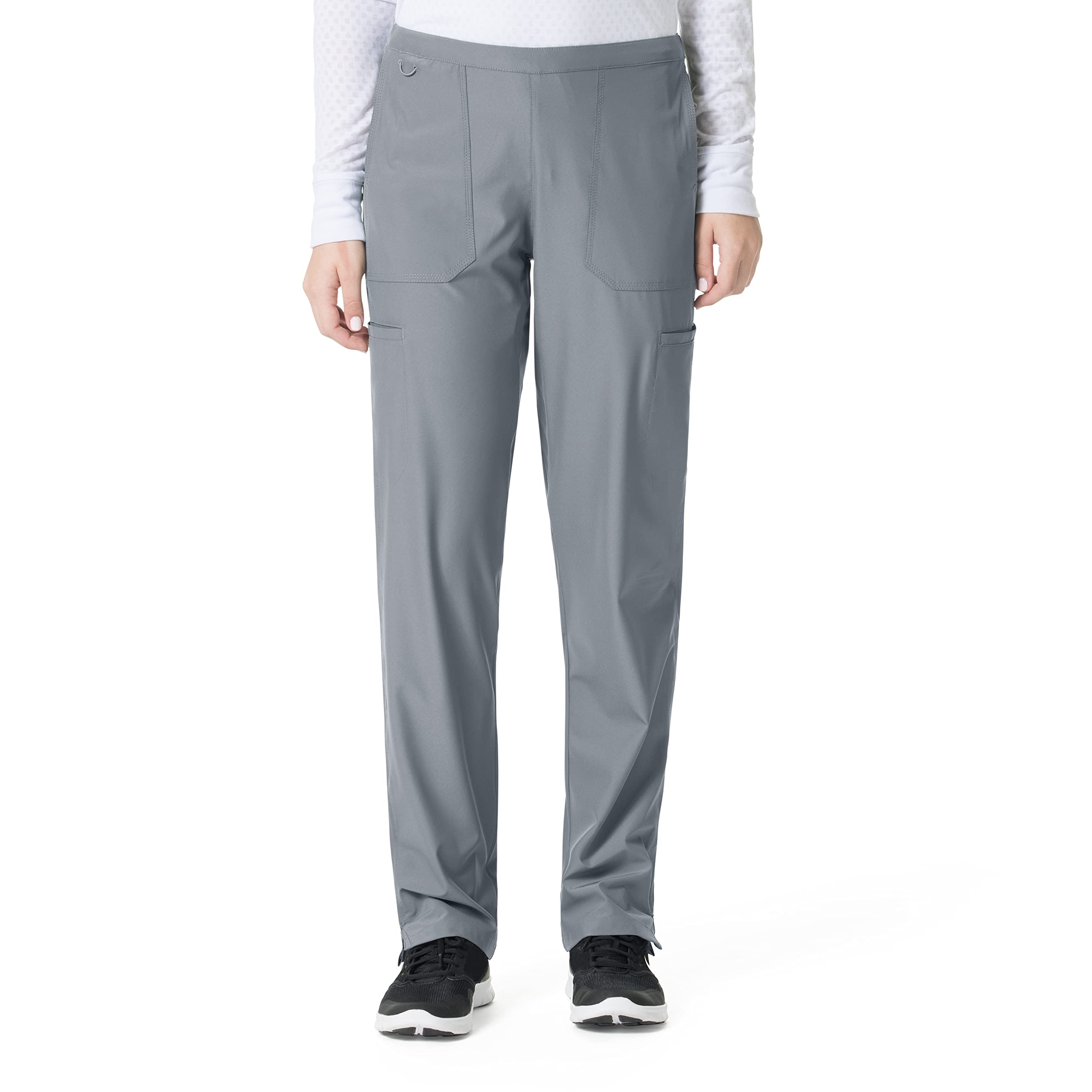Carhartt Women's Flat Front Straight Leg Work Pants - Durable & Comfortable for Construction, Farming & Outdoor Work | High-Quality Cotton Twill Fabric