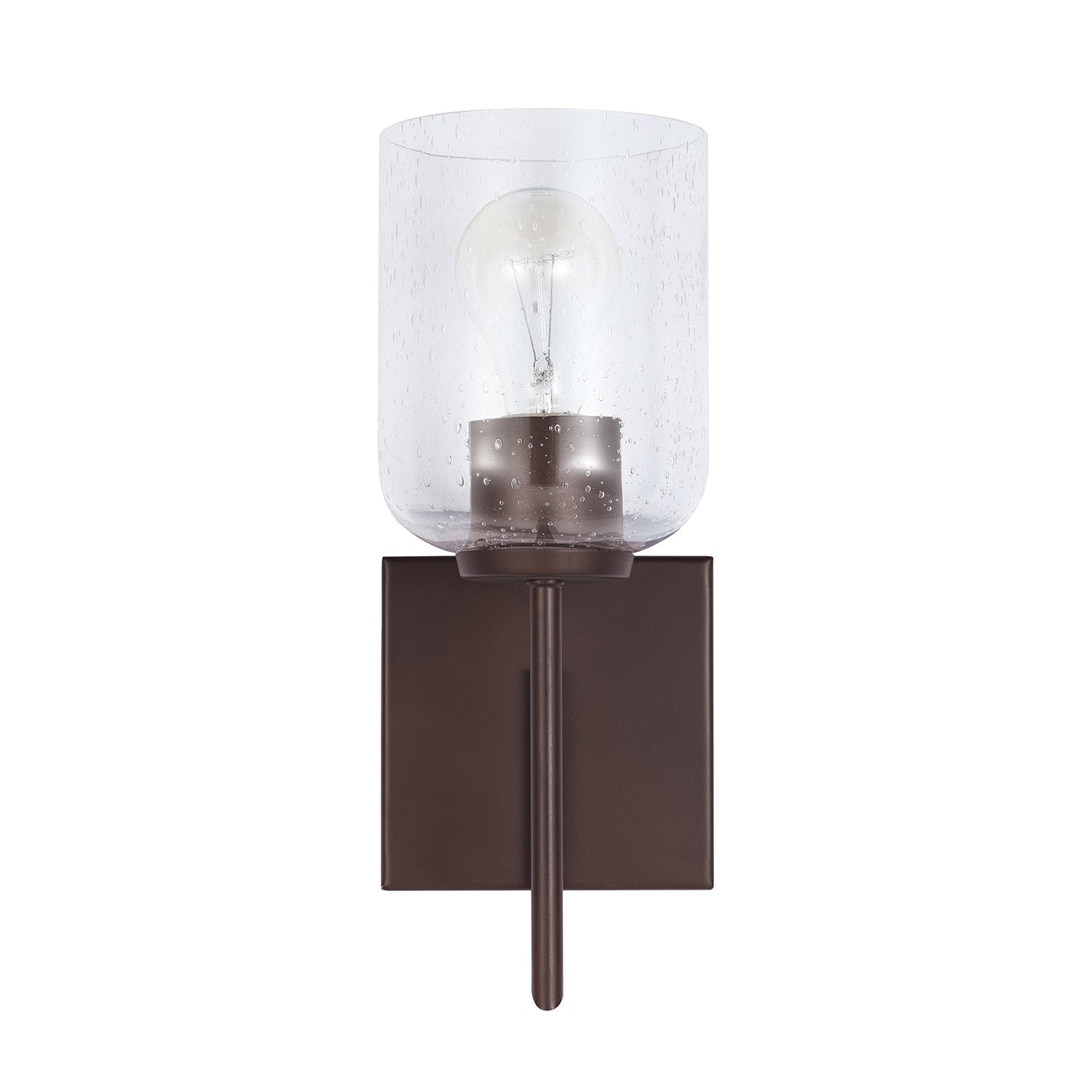 Capital Lighting One Light Wall Sconce - Modern Wall Mounted Light Fixture for Bedroom, Living Room, and Hallway Lighting