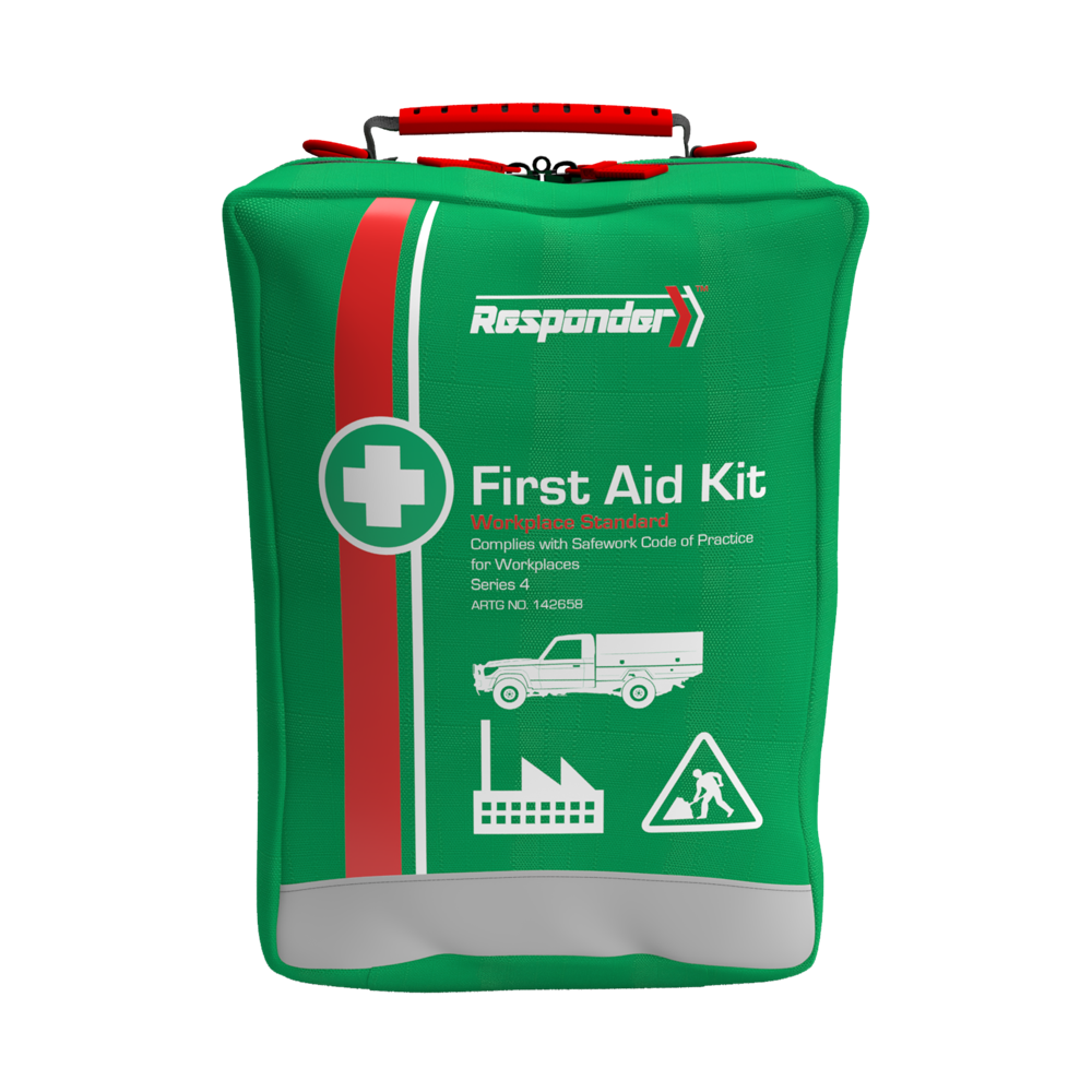 Custom 4 Series Softpack First Aid Kit - Compact 18.5x12x26.5cm Emergency Medical Supplies for Home, Car, Travel & Outdoor Adventures