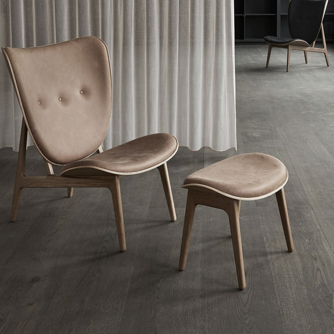 Premium Elephant Lounge Stool - Soft Upholstered Seat with Wooden Legs for Living Room, Bedroom & Nursery Decor - Perfect Accent Chair for Relaxation & Stylish Home Decor