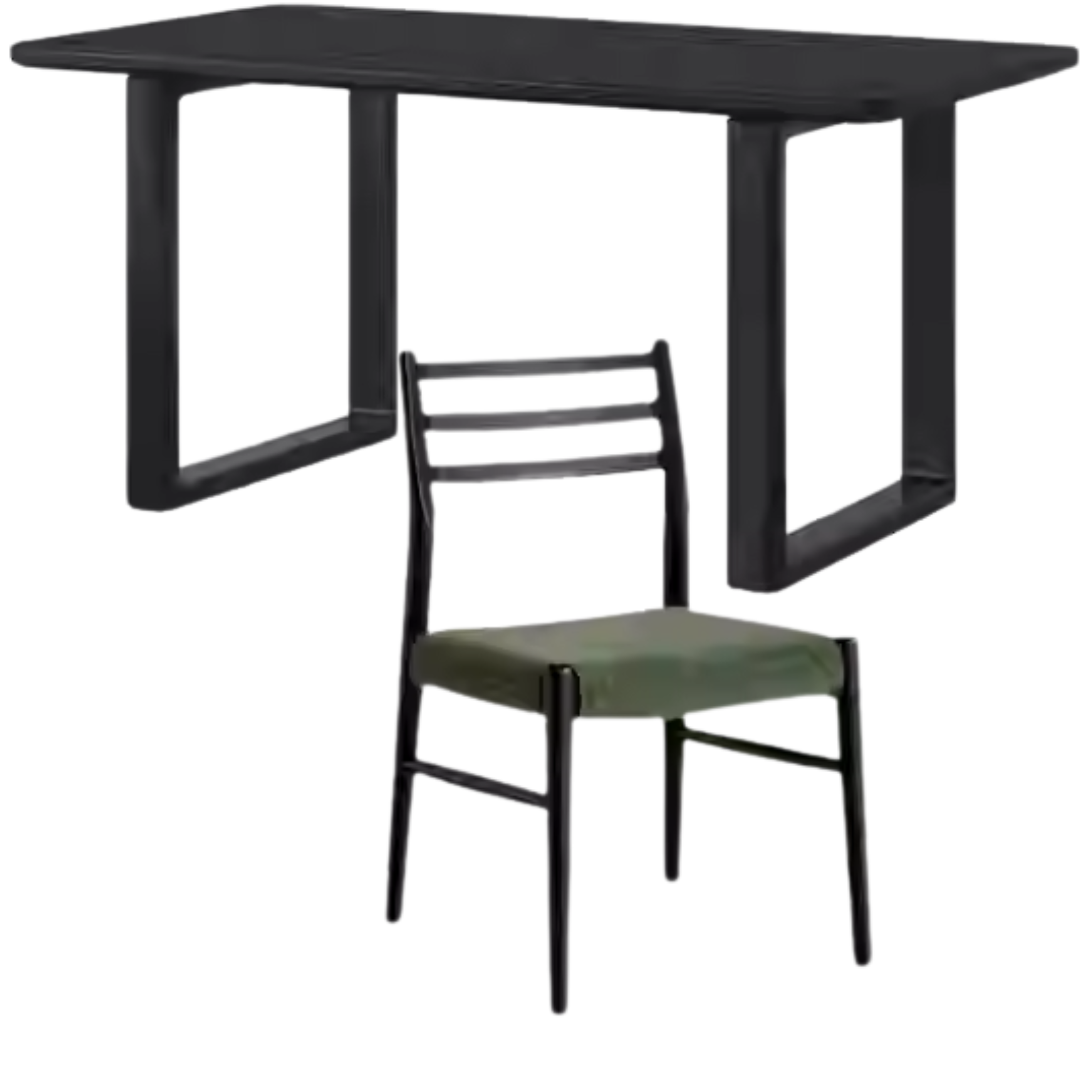 Solid Oak Wood Modern Large Dining Table - Farmhouse Style 8-Seater for Kitchen, Dining Room & Open Concept Living Spaces