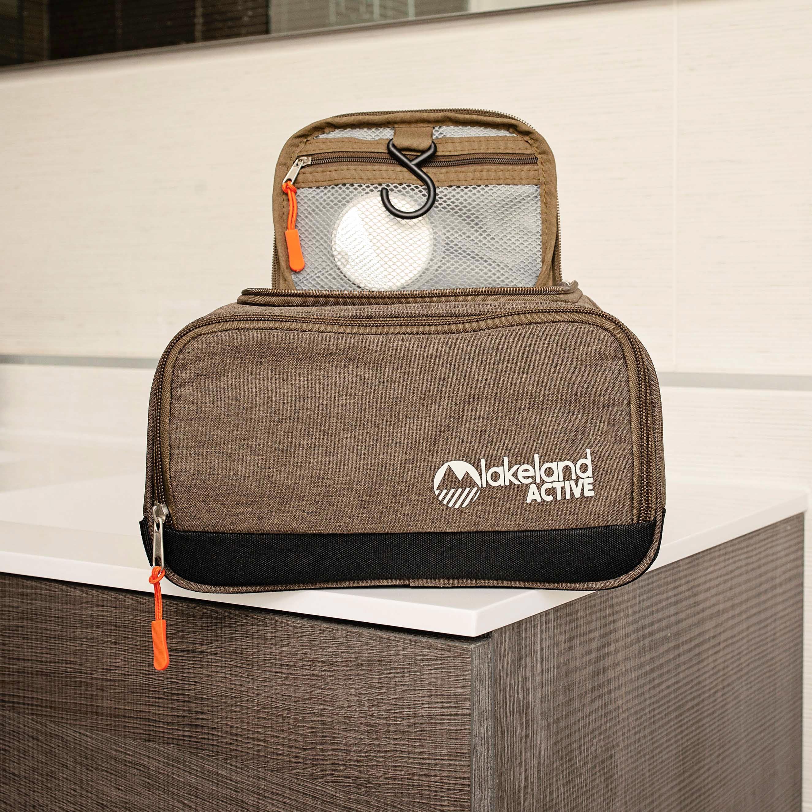Premium Hanging Travel Toiletry Bag for Men & Women - Waterproof Cosmetic Organizer with Multiple Pockets - Perfect for Camping, Gym, Business Trips & Vacation
