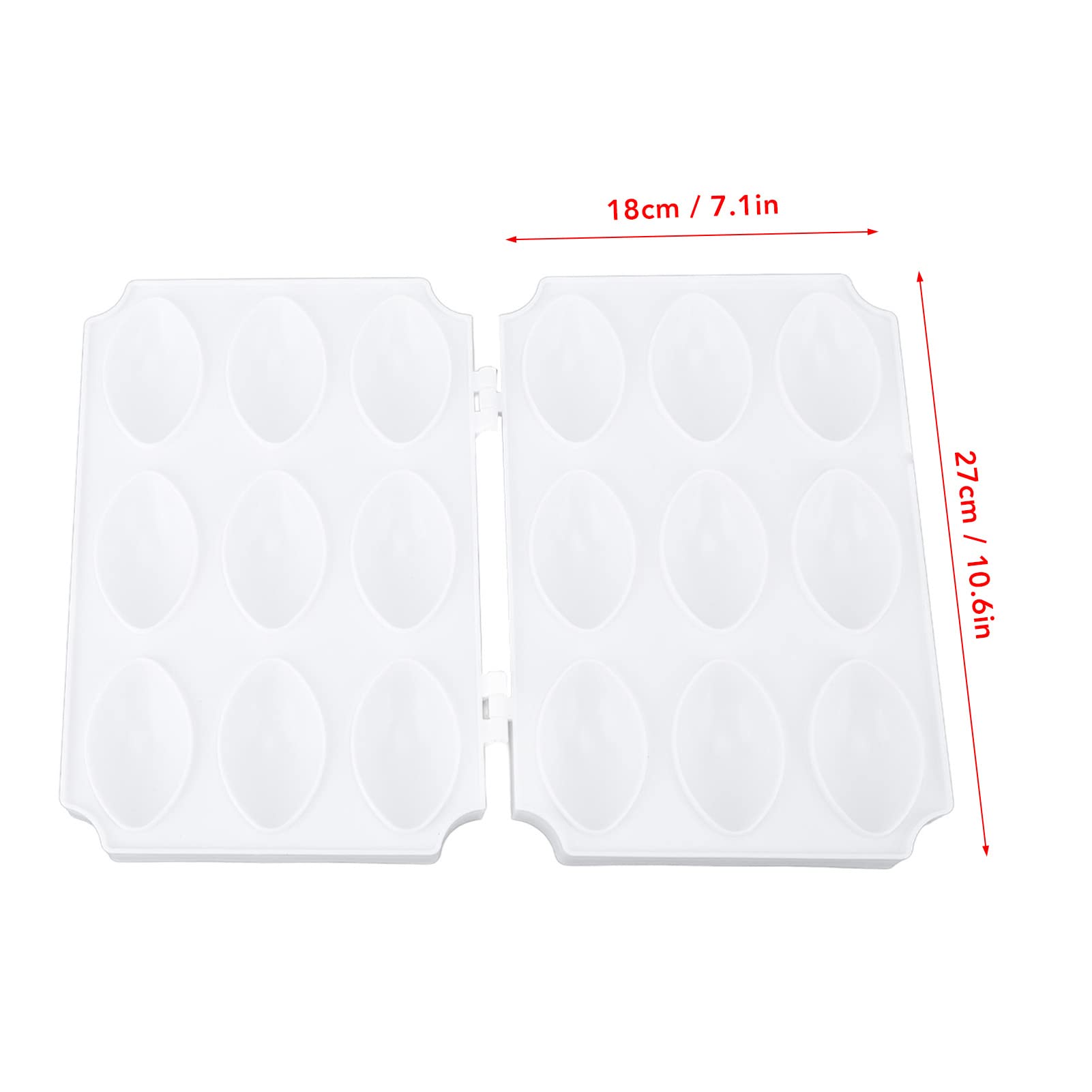 9 Grids Meatball Mold - Durable Manual Meatloaf Maker Press Tool for Homemade Meatballs | Kitchen Accessories for Meatball Making | Perfect for Burgers, Spaghetti, Meatloaf & Family Cooking (Transparent)