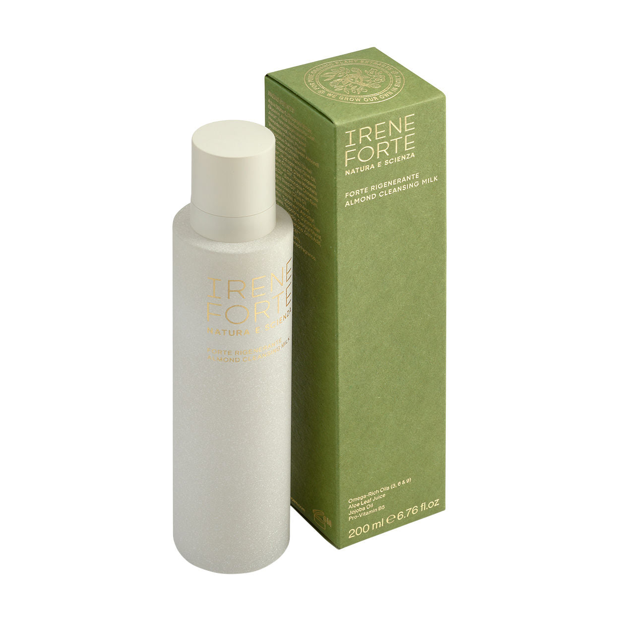 Organic Almond Cleansing Milk for Face & Body - Gentle Hydrating Skincare for Dry & Sensitive Skin | Perfect for Daily Use & Makeup Removal