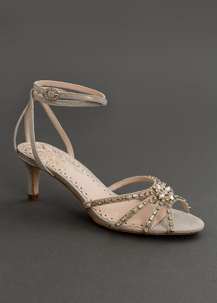 Maelyn Women's Gold Leather High Heels - Elegant Dress Shoes for Parties, Weddings & Evening Events