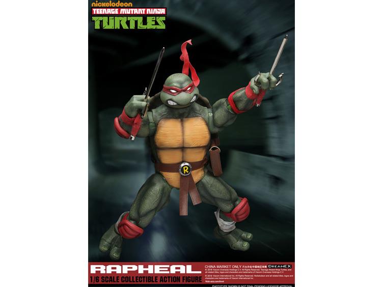 DreamEX 1/6 Scale Teenage Mutant Ninja Turtles Raphael Action Figure - Highly Detailed Collectible Toy for TMNT Fans, Perfect for Display, Gifts & Cosplay Scenes