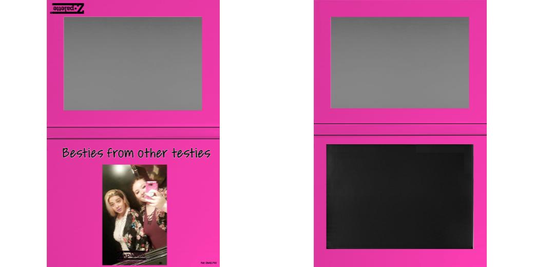 Custom Extra Large Z Palette - Magnetic Makeup Palette for Eyeshadows & Blush - Perfect for Professional Makeup Artists & Travel