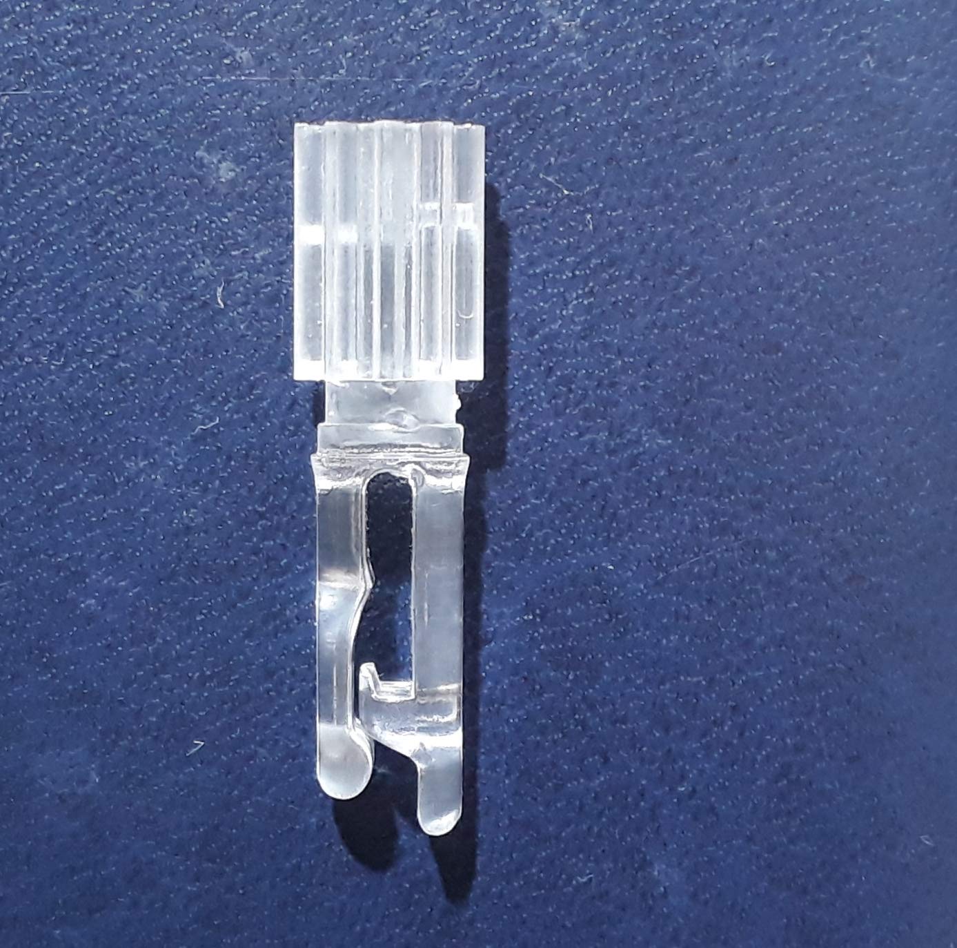 Blind Parts Vertical Blind Track Carrier Clip/Hook - No Carrier (5 Pack) for Window Treatments & Home Decor