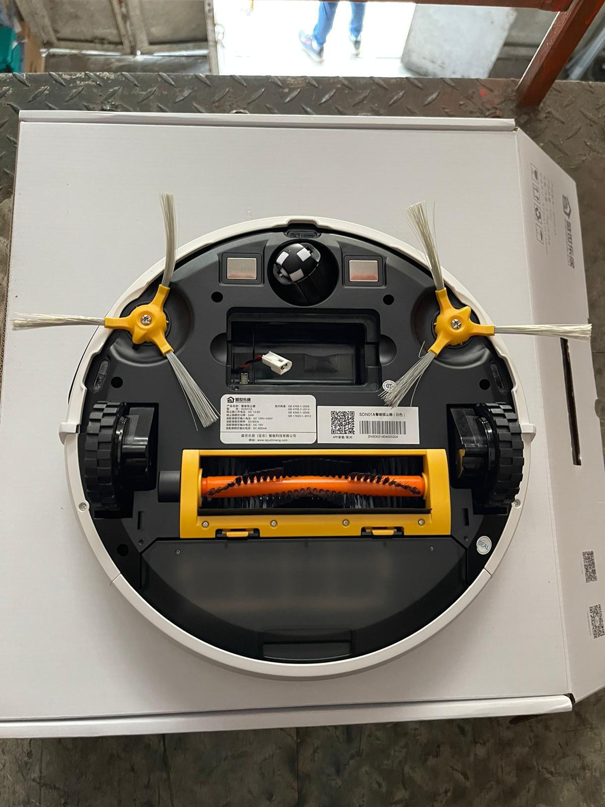 24W Smart Sweeping Robot SDN01A - Powerful Automatic Vacuum Cleaner for Hardwood Floors & Carpets | Ideal for Home, Office & Pet Hair Cleaning