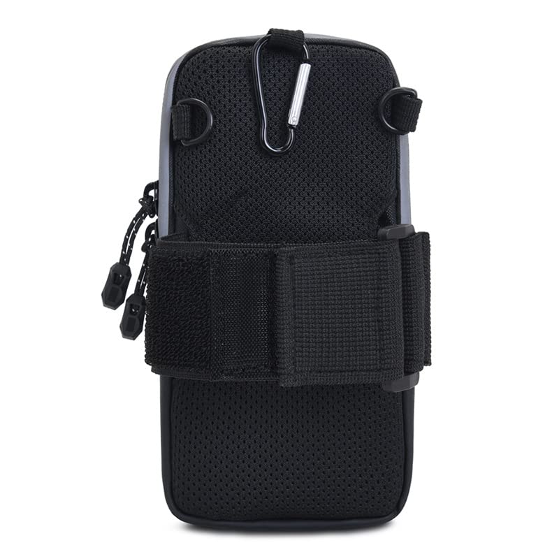 Waterproof Running Armband for Phone - Adjustable Sports Pouch Compatible with iPhone 16/15/14 Pro Max, Samsung Galaxy S24+/S23+/A15/A25/A35, Google Pixel 8a/7a/6 - Perfect for Gym, Hiking & Outdoor Activities