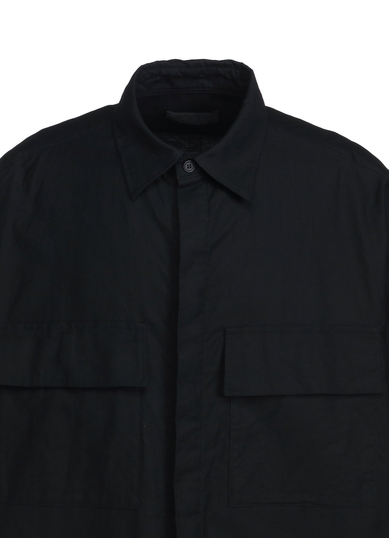 Oversized Cotton Twill Short Sleeve Shirts with Flap Pockets for Men & Women - Casual Summer Wear, Beach Outfits, and Street Style Fashion