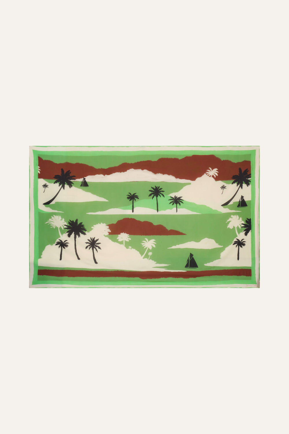 Stylish Sailing Landscapes Pareo - Lightweight Beach Cover-Up for Women - Perfect for Pool, Beach, and Summer Vacations