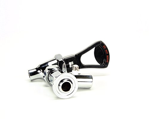 Grindmaster Cecilware D022Q Commercial Faucet Shank Assembly with Shield - Perfect for Coffee Machines, Soda Dispensers & Bar Equipment