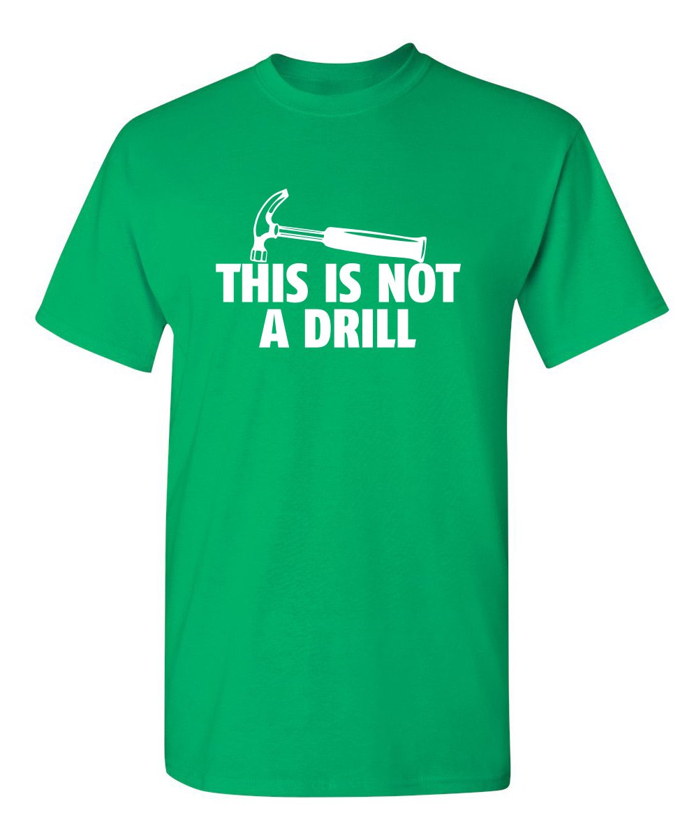 Funny Woodworking Hammer T-Shirt for Men - Novelty Builder & Carpenter Gift - Perfect for DIY Projects, Construction Work & Humorous Gifts