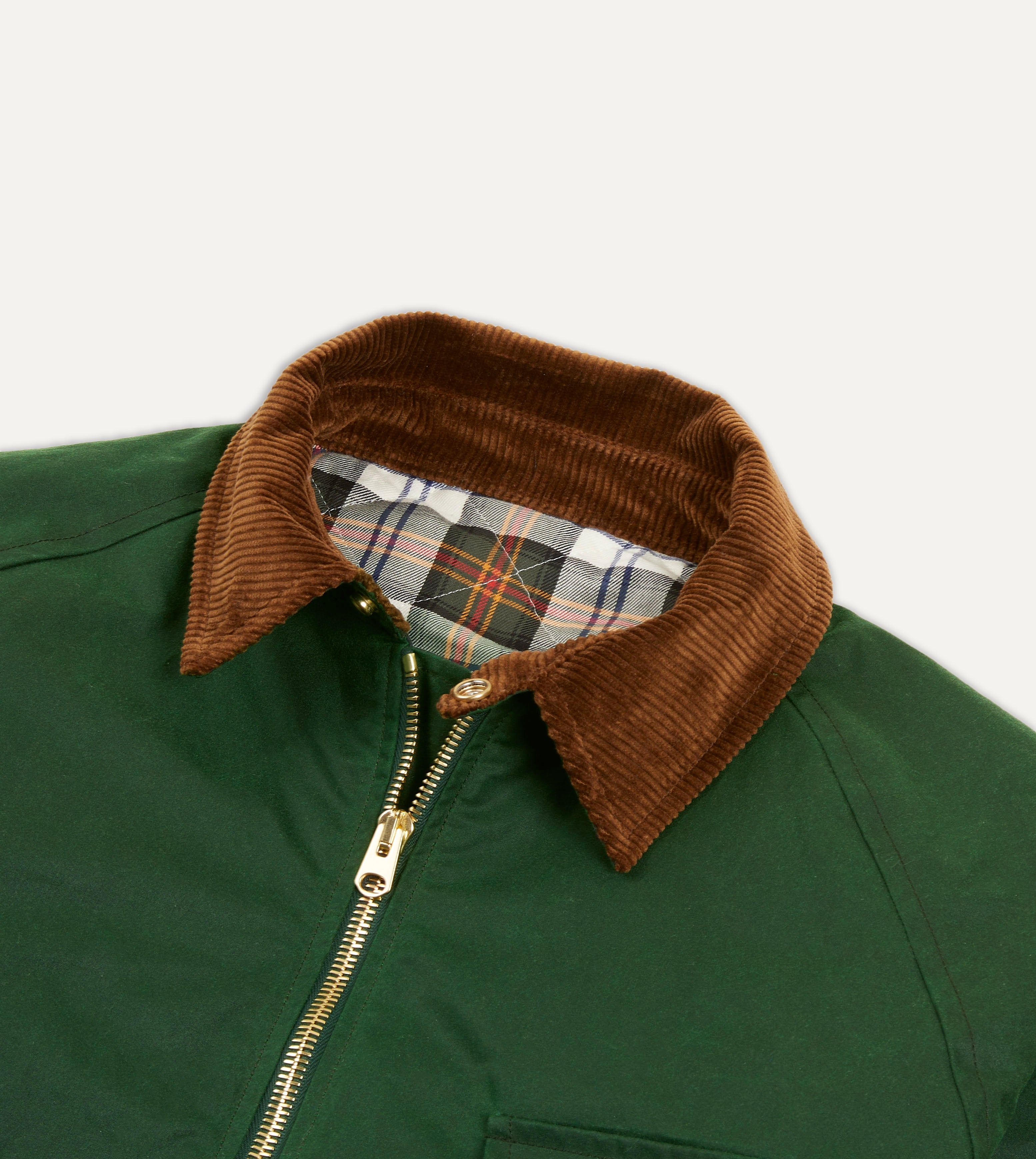 Men's Green Waxed Cotton Coverall Jacket - Waterproof Workwear for Outdoor, Hunting & Farming | Durable & Stylish Utility Jacket
