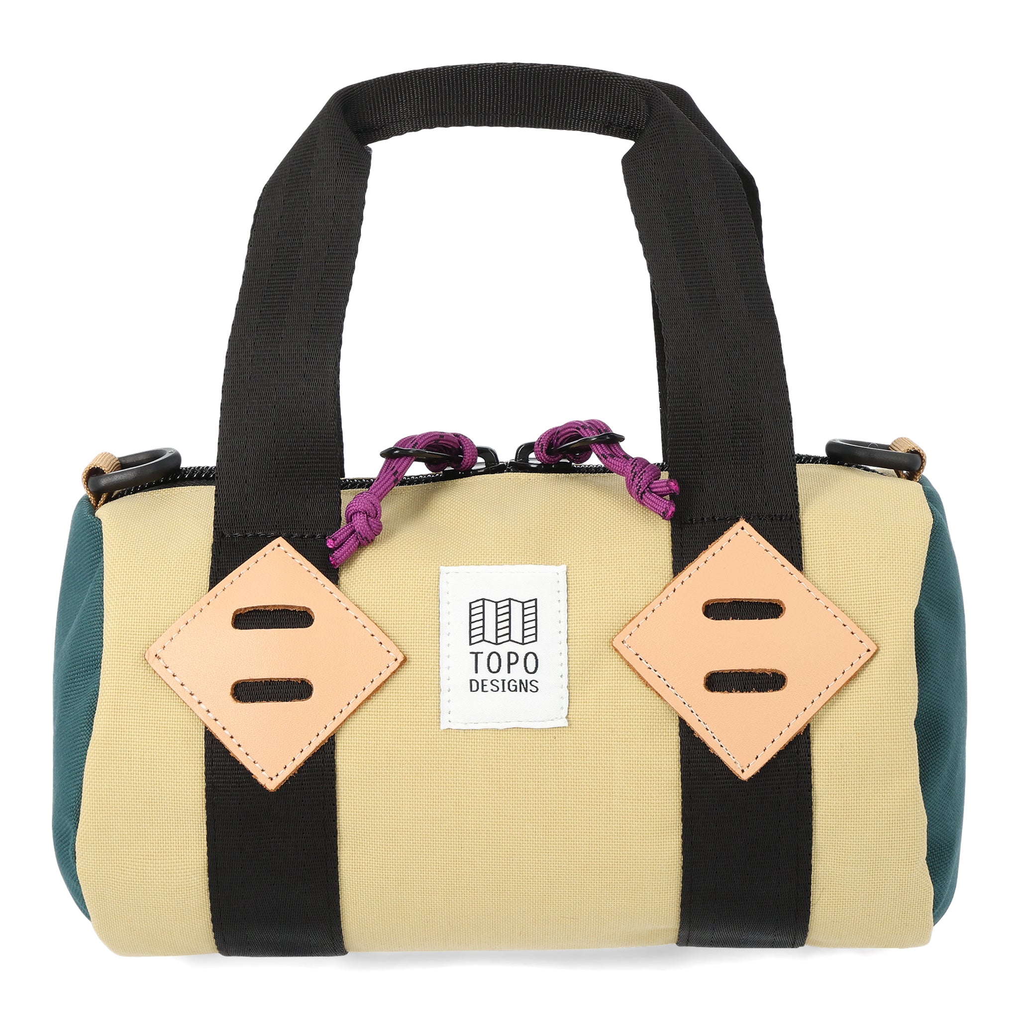 Topo Designs Classic Duffel Mini - Durable Hemp Travel Bag in Botanic Green | Perfect for Gym, Weekend Trips & Outdoor Adventures