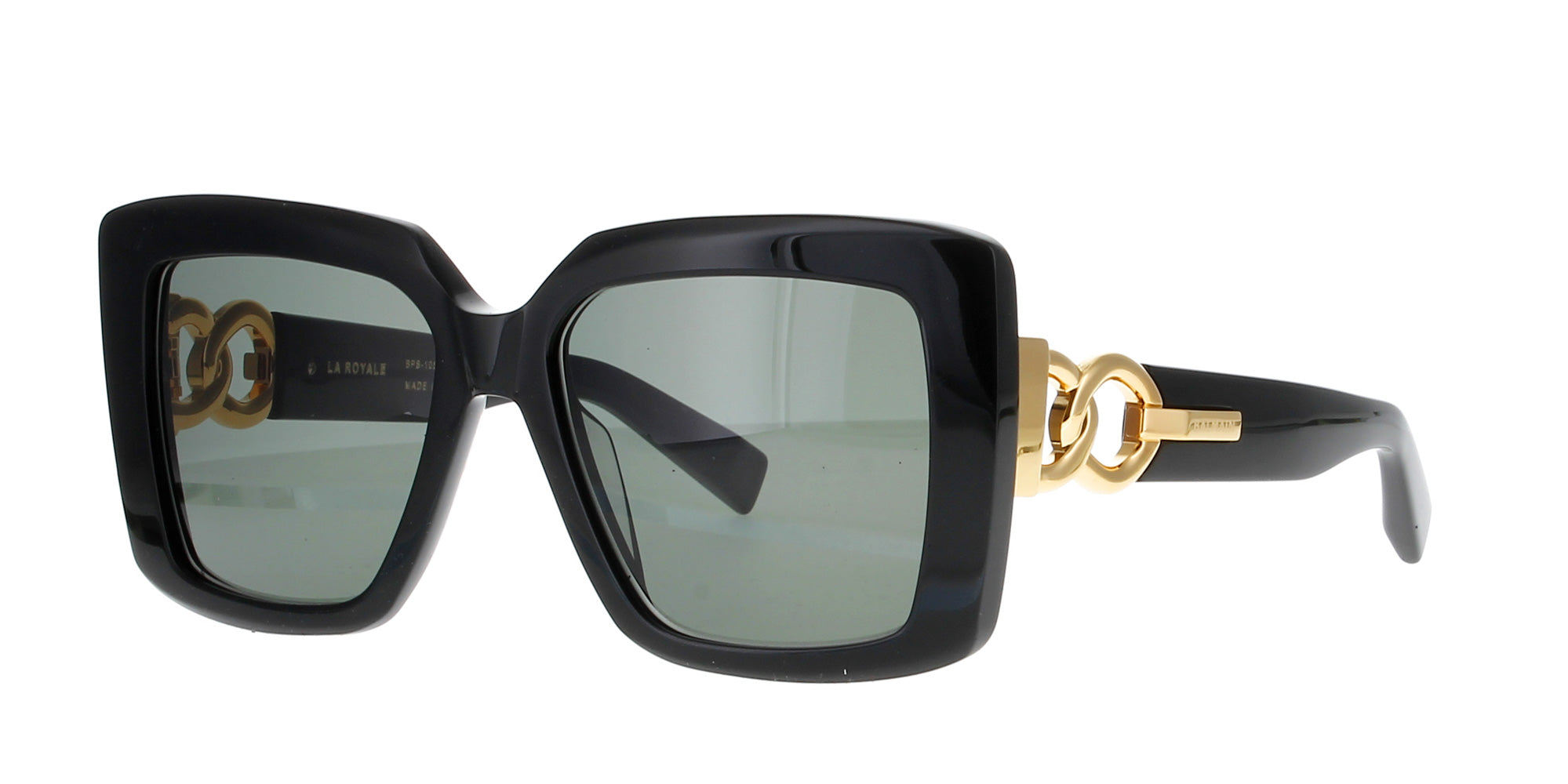 Balmain La Royale BPS105 Luxury Sunglasses - Polarized UV Protection for Men & Women | Perfect for Beach, Driving & Outdoor Activities