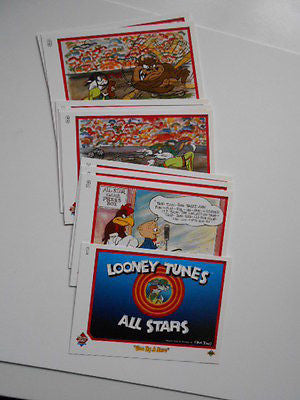 Vintage 1990 Looney Tunes Rare Preview Trading Cards Complete Set - Perfect for Collectors, Nostalgic Gifts & Pop Culture Displays