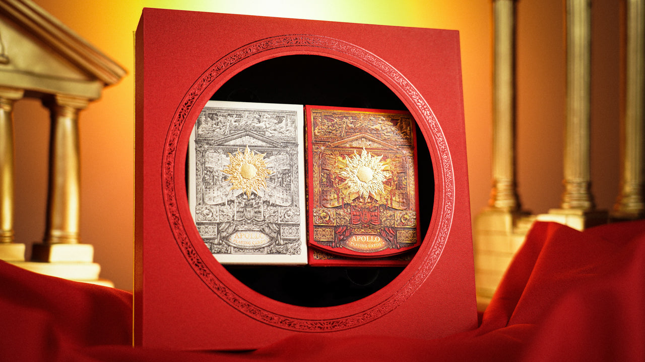 Apollo Playing Cards - Premium Artist Box Set for Cardistry, Magic Tricks & Collectors | Elegant Design for Poker, Blackjack & Game Nights