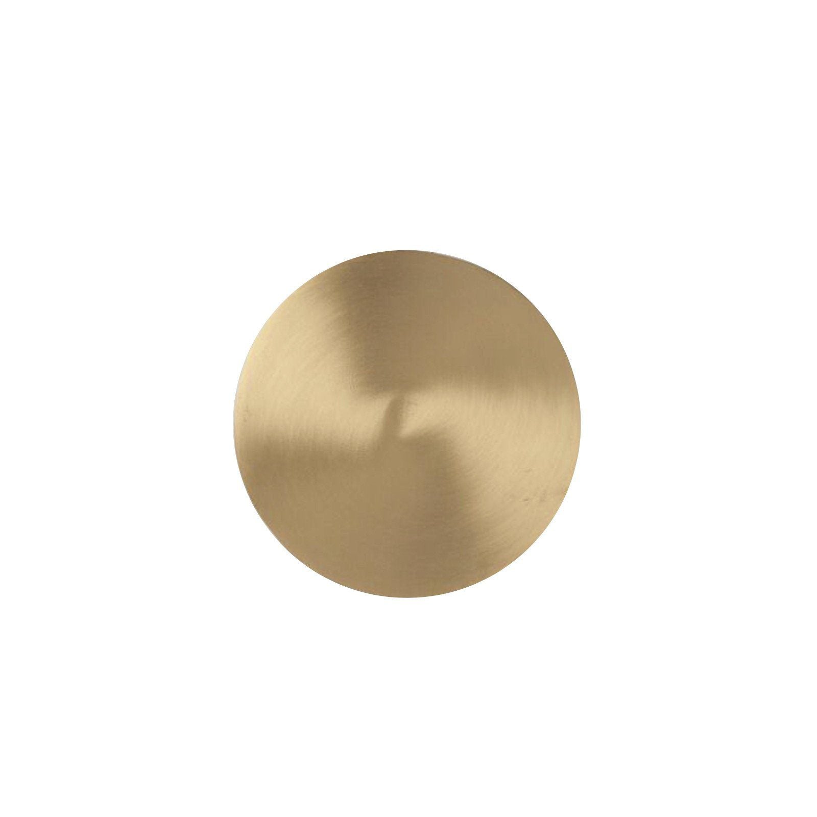 BEHR & CO Brass Geo Circle Coasters Set of 4 - Elegant Drink Coasters for Coffee Table, Bar, and Home Decor