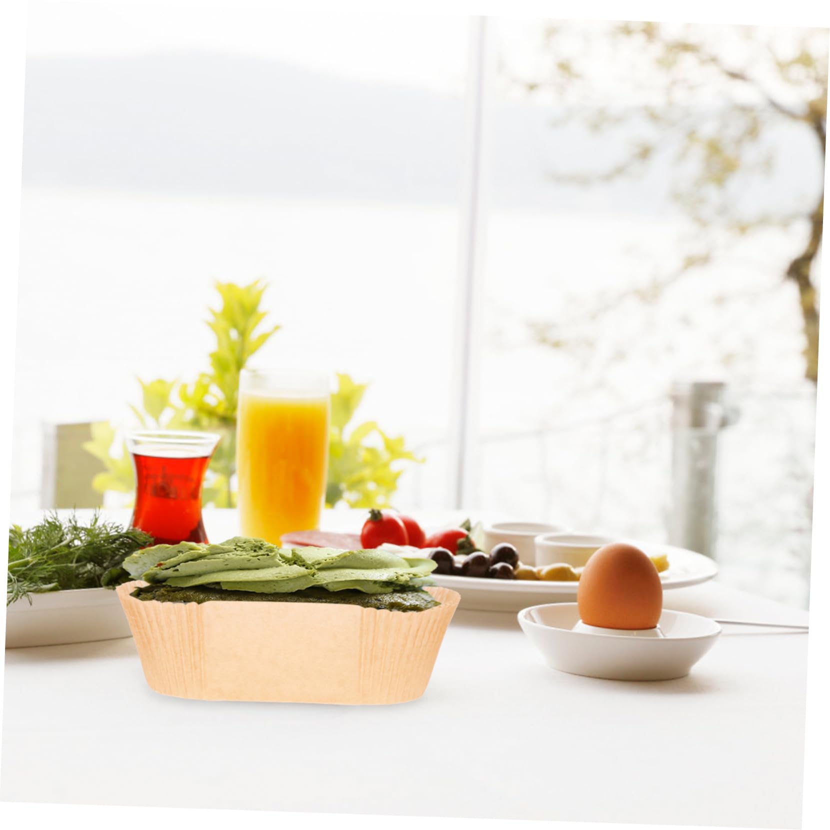 CATIEBYE 50pcs Hot Dog Trays - Greaseproof Paper Food Serving Trays for Snacks, Hotdogs & Party Events - Perfect for BBQs, Picnics & Outdoor Gatherings