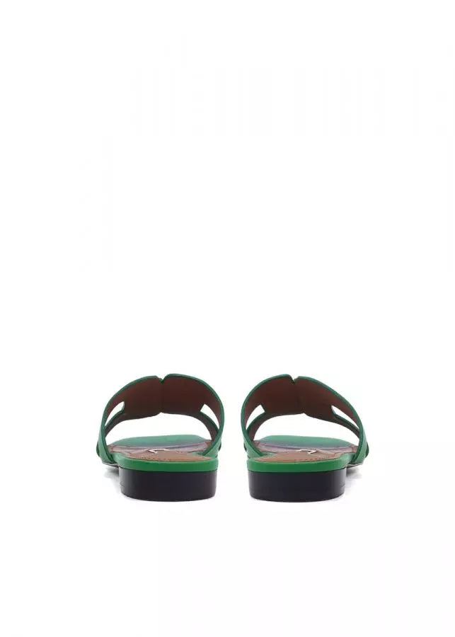 Chieko Women's Comfortable Sandals - Lightweight & Breathable Verde Green Summer Walking Shoes for Beach, Travel & Casual Outfits