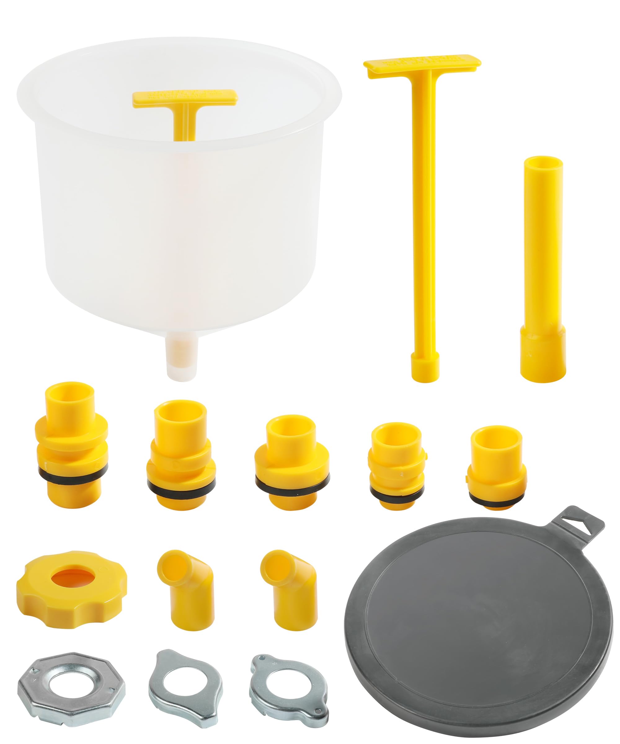 RACOONA Coolant Funnel Kit - No Spill Radiator Flush & Bleeder Kit for Universal Vehicles | Automotive Antifreeze Filling Tool | Perfect for DIY Car Maintenance & Coolant System Service