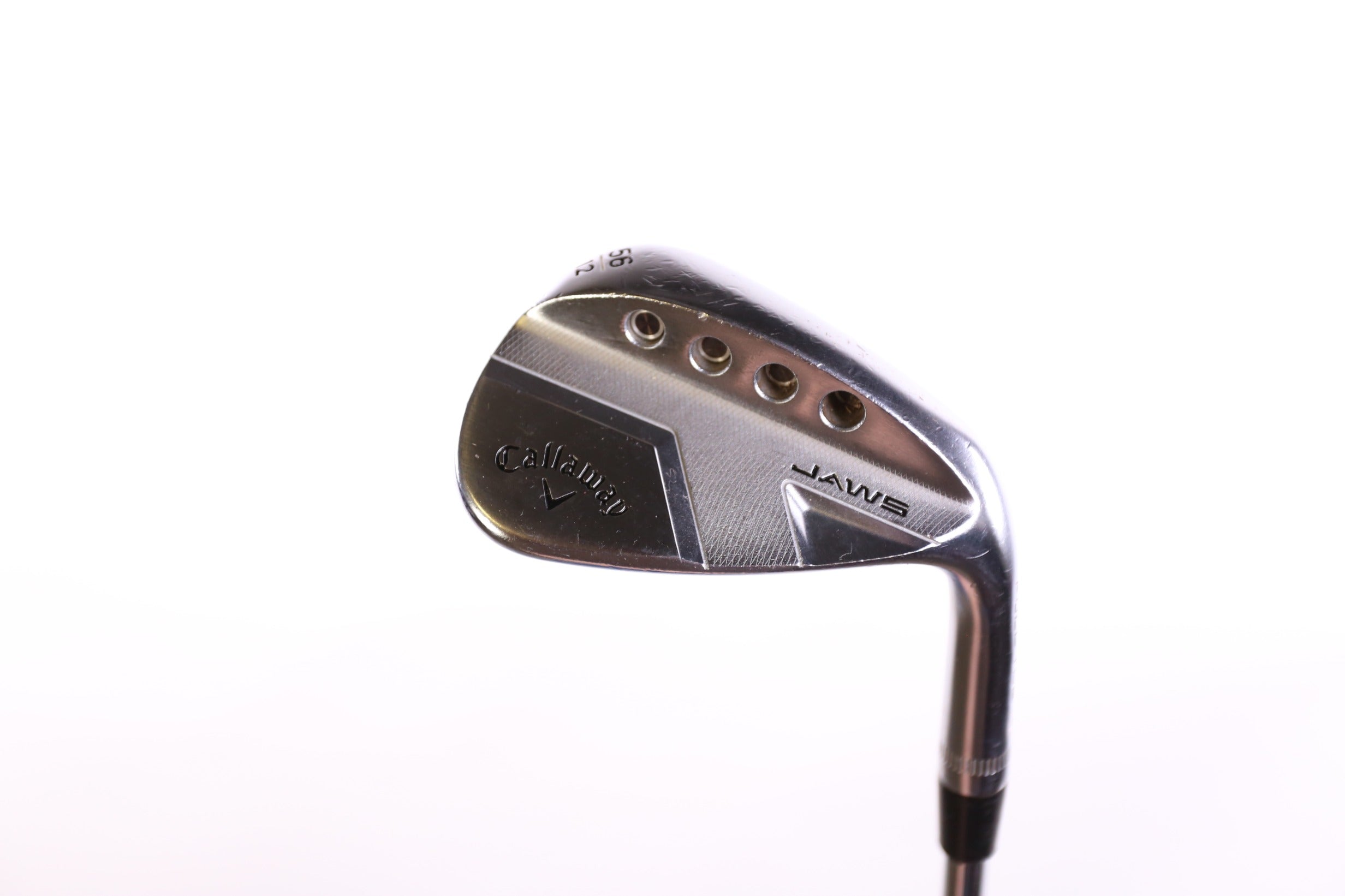 Used Callaway Jaws Full Toe Raw Face Chrome Sand Wedge 56° Right Handed Golf Club - Perfect for Bunker Shots & Short Game Improvement