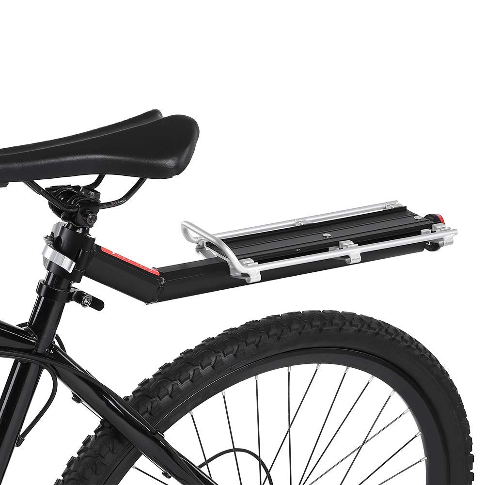 VBESTLIFE Alloy Rear Bike Rack - Heavy Duty Mountain Bicycle Carrier for Luggage & Bags - Perfect for Cycling, Camping & Outdoor Sports Adventures