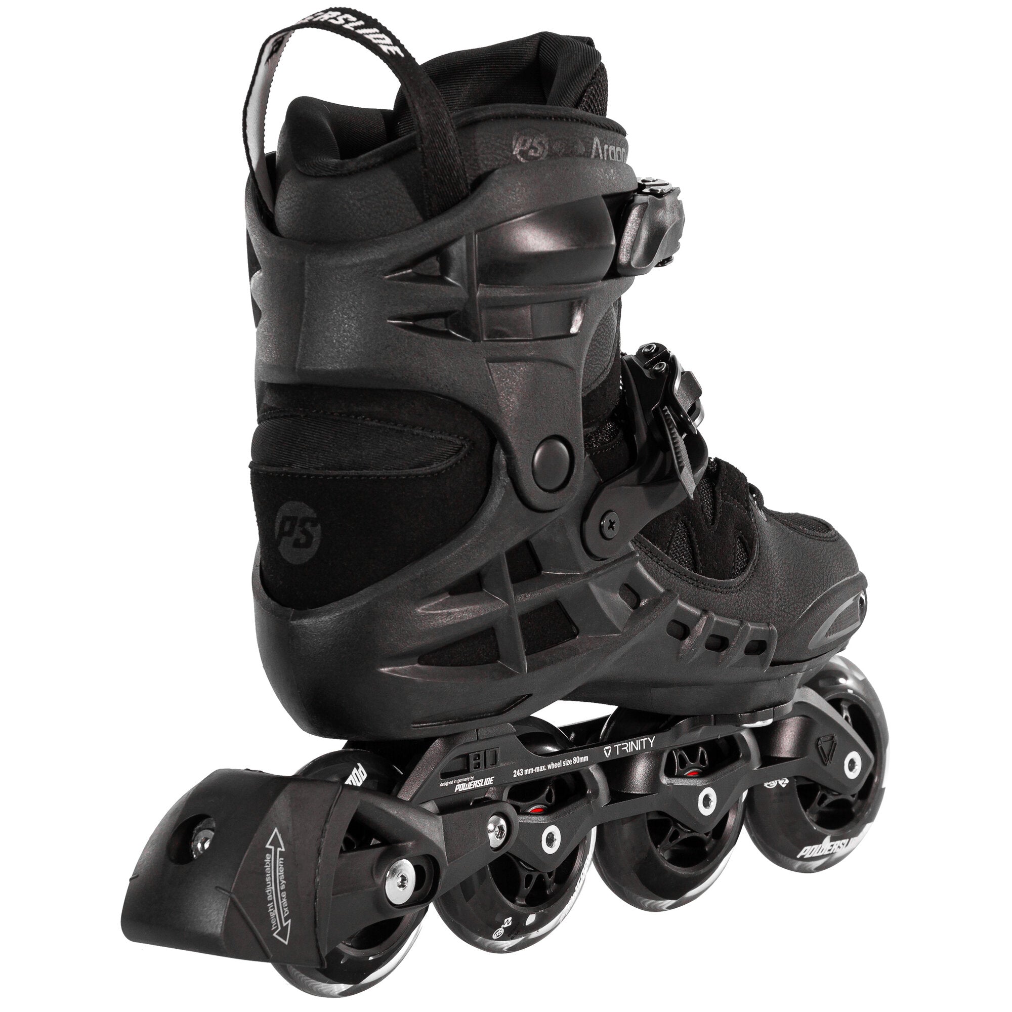 Phuzion Argon Black 80 - Premium Cycling Shoes for Road & Mountain Biking | Lightweight & Durable Performance Footwear for Men & Women | Perfect for Training, Racing & Outdoor Adventures