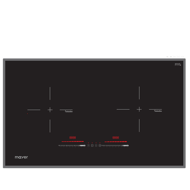 MMIH752CS 75cm 2-Zone Induction Cooktop with Touch Slider - Perfect for Modern Kitchens & Fast Cooking