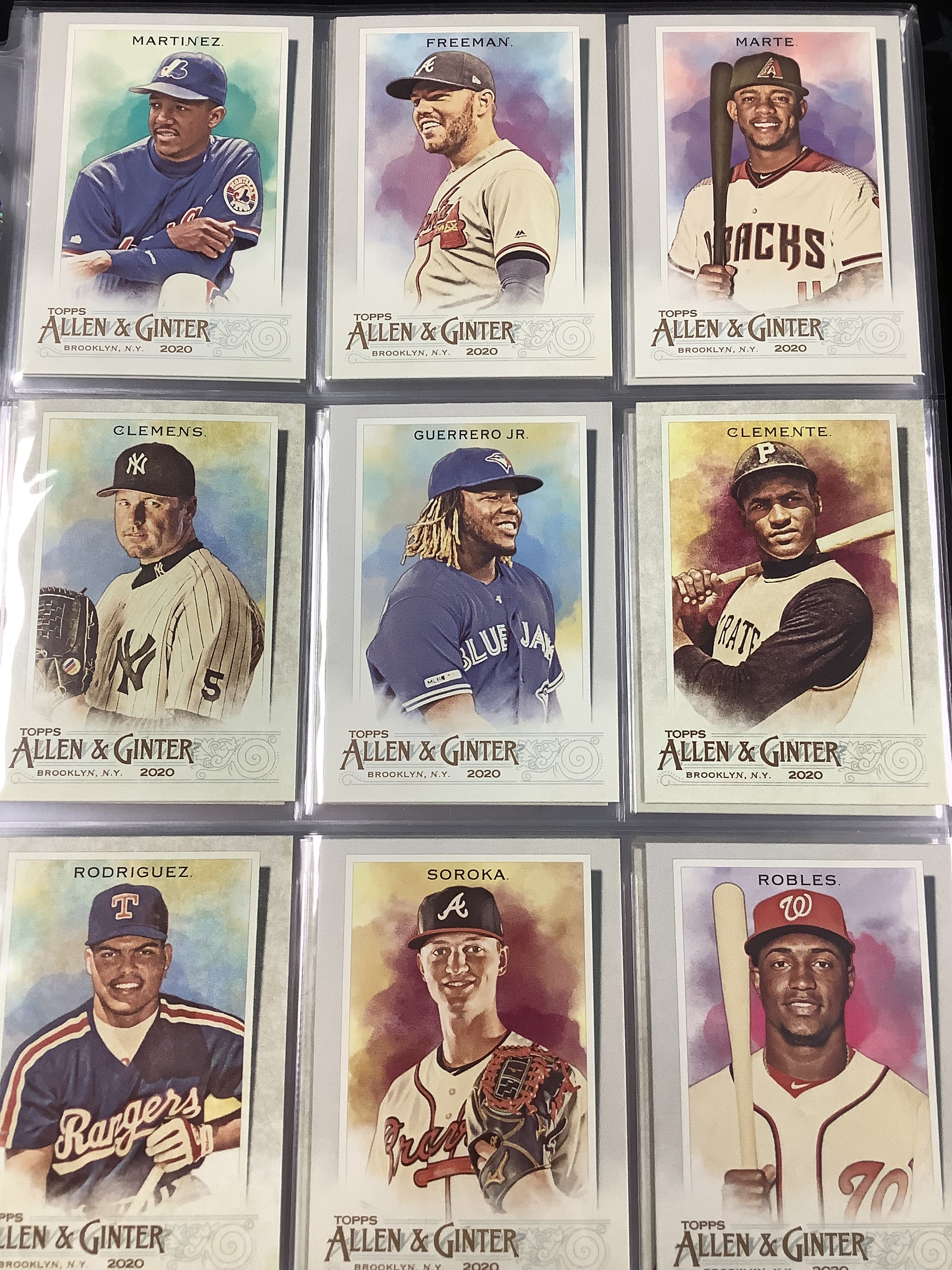2020 Topps Allen & Ginter Complete Baseball Card Set #1-300 + SP Cards & 5 Insert Sets – Perfect for Collectors, Trading & Display