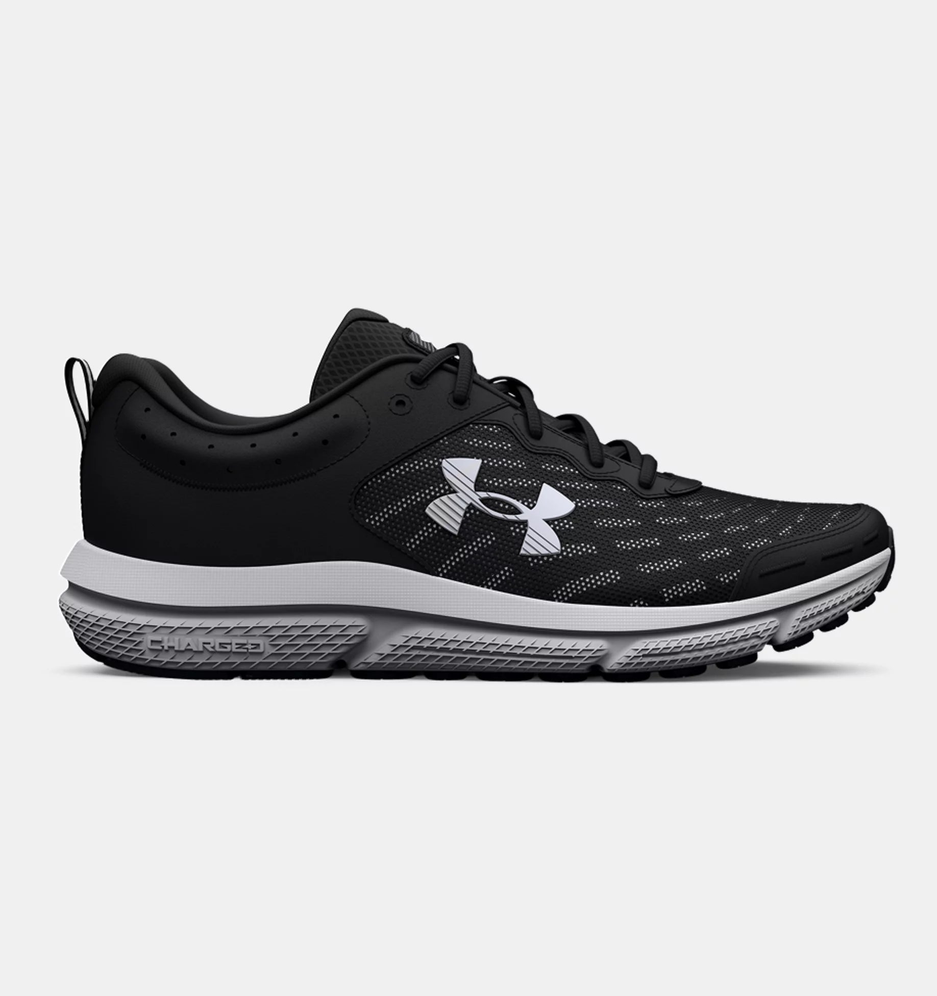Men's Charged Assert 10 Running Shoes - Lightweight Cushioned Sneakers for Jogging & Gym Workouts | Perfect for Road Running, Training & Daily Wear