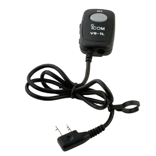 Icom VS1L VOX/PTT Hands-Free Headset - Professional Two-Way Radio Accessory for Security, Construction & Outdoor Adventures