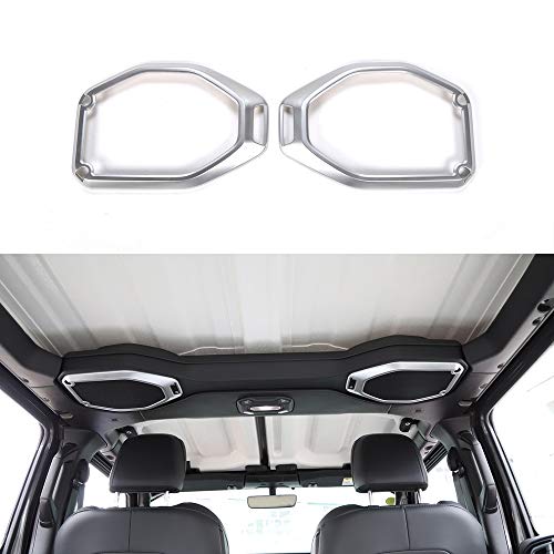 Silver Roof Speaker Decor