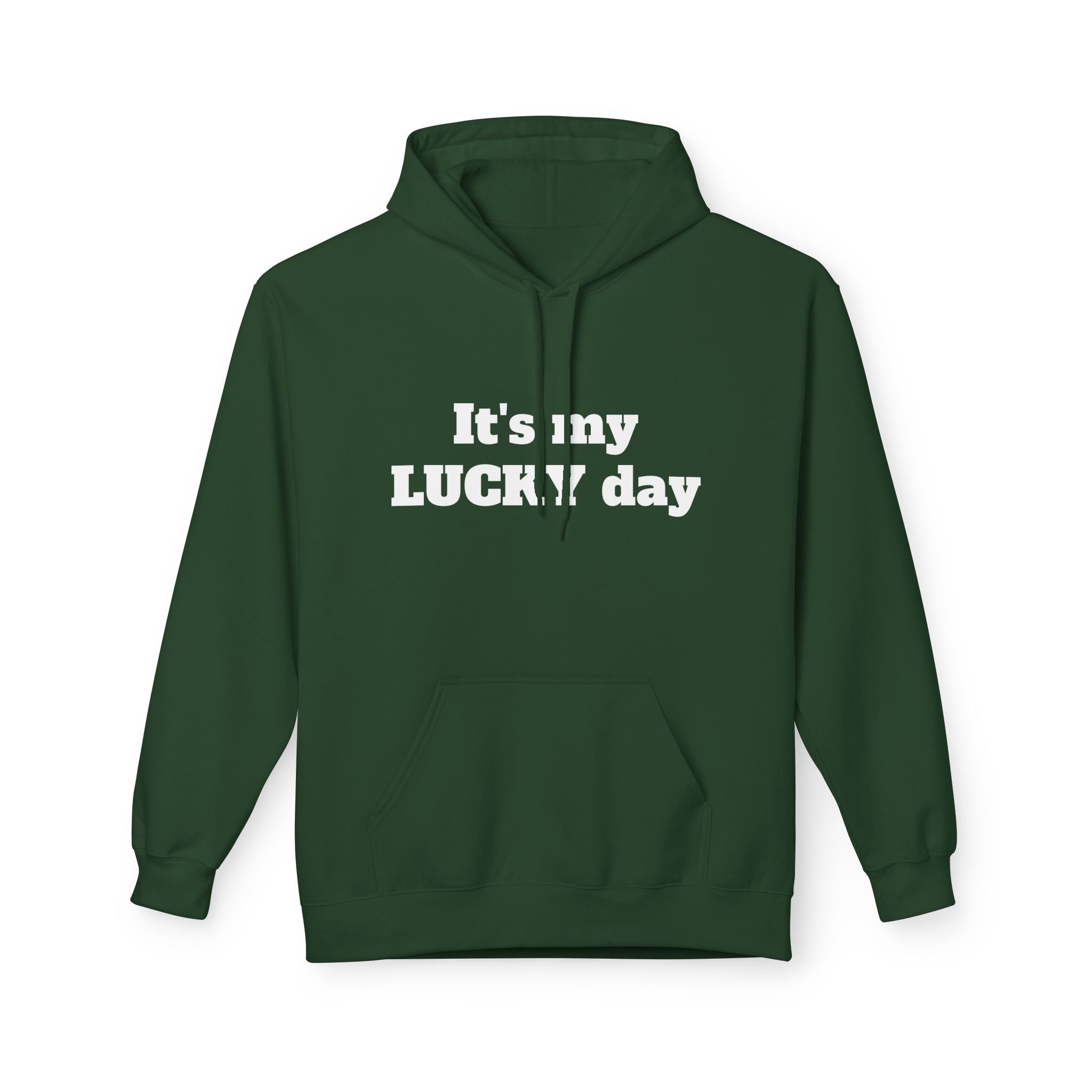 It's My Lucky Day Hoodie - Cozy Pullover Sweatshirt for Men & Women | Perfect for Casual Wear, Street Style & Everyday Comfort