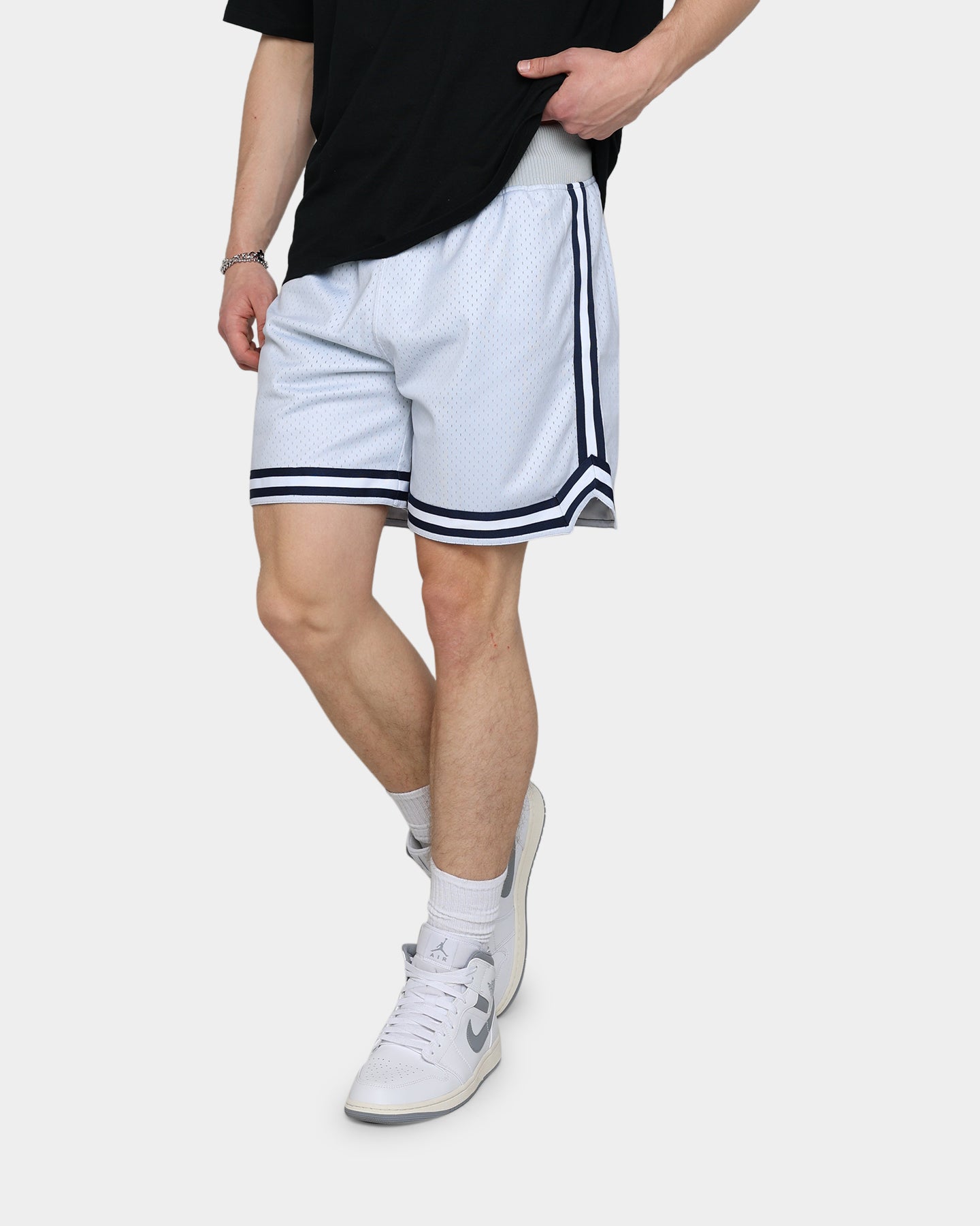 19Nine Georgetown Legacy Shorts - Grey - Comfortable Athletic Shorts for Men - Perfect for Basketball, Running, and Casual Wear
