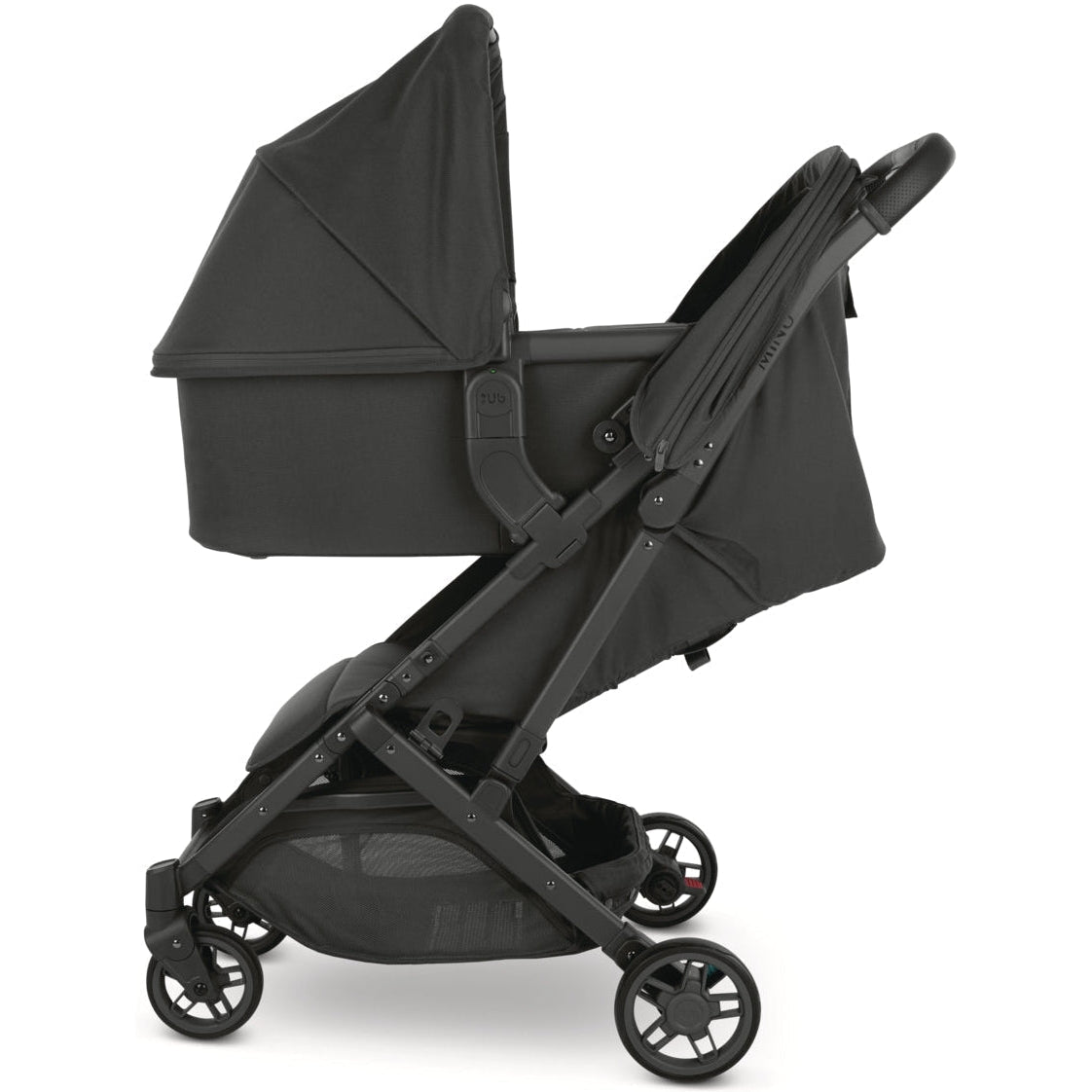 UPPAbaby Minu & Minu V2 Stroller Adapters for Bassinet, Aria, Mesa, Mesa V2 & Mesa Max Infant Car Seats - Safe & Secure Travel System for Newborns & Toddlers - Perfect for City Walks, Shopping & Family Outings