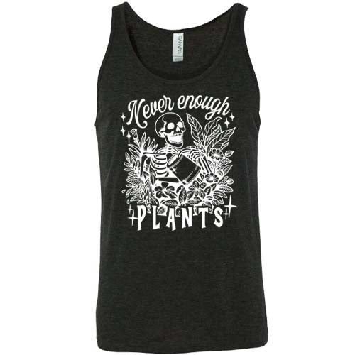 Never Enough Plants Graphic T-Shirt for Men & Women - Casual Unisex Tee for Plant Lovers, Gardening Enthusiasts & Nature-Themed Outfits