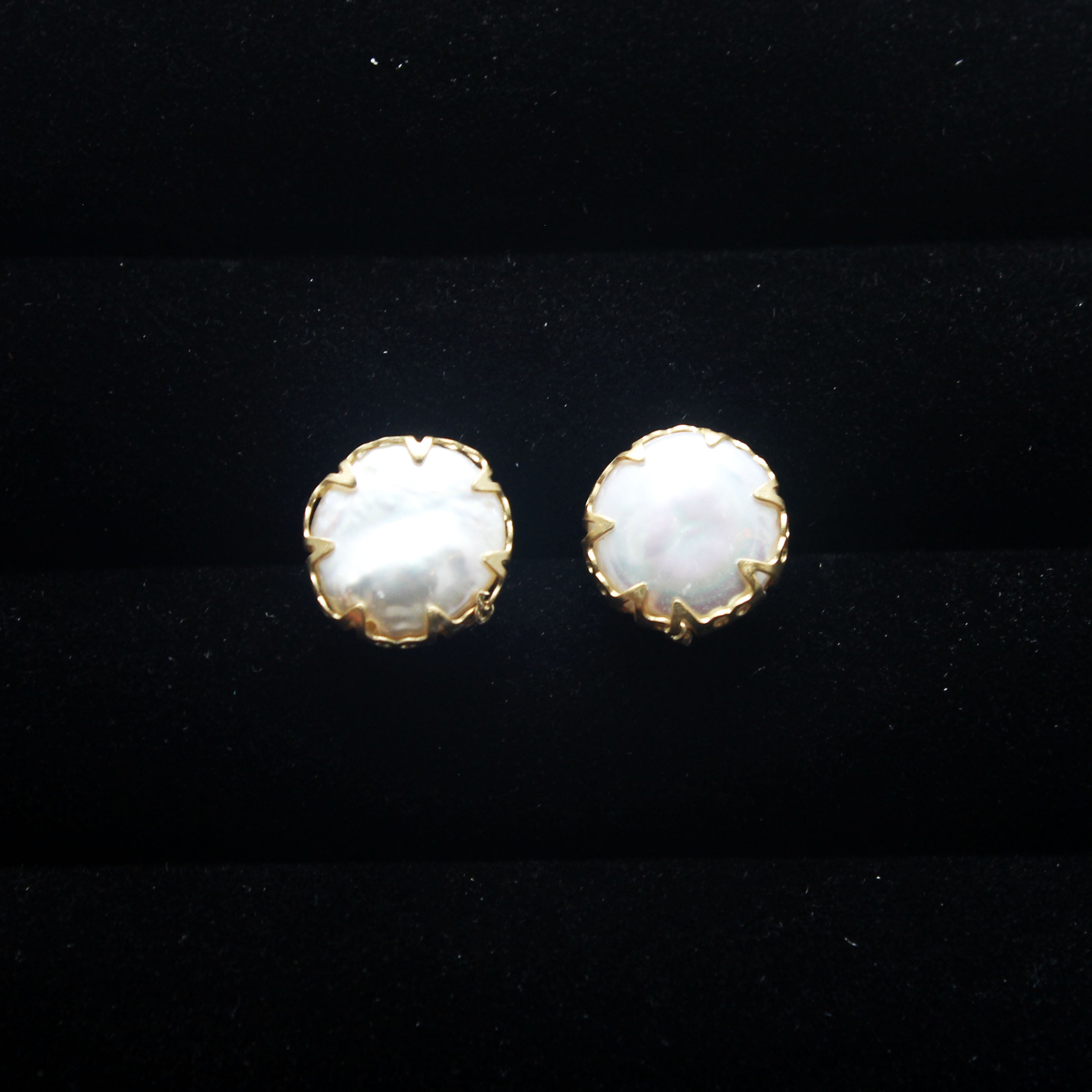 Freshwater Pearl Earrings for Women - Elegant & Hypoallergenic Pearl Studs - Perfect for Weddings, Parties & Everyday Wear