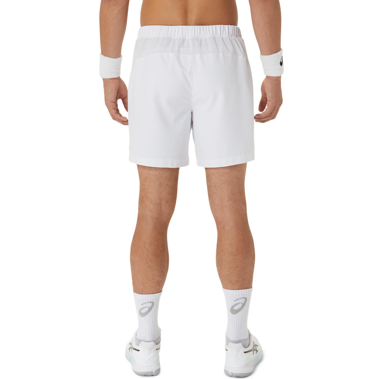 ASICS Men's Court Short 7 Inch Running Shorts - Breathable Quick-Dry Athletic Shorts for Tennis, Basketball & Gym Workouts - White