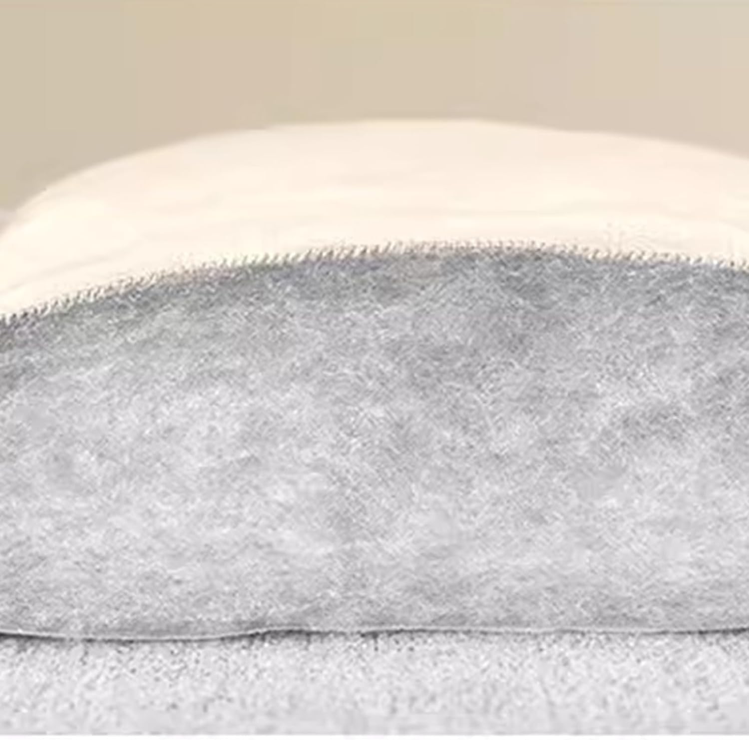 Velvet Quilted Headboard Cover for Full, Queen & King Size Beds - Thick Dustproof Headboard Slipcover Protector (Light Gray, Queen 59