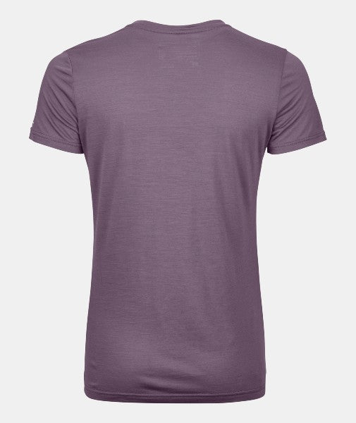 Ortovox 120 Cool Tec Mountain Stripe T-Shirt for Women - Moisture-Wicking Hiking & Outdoor Activewear