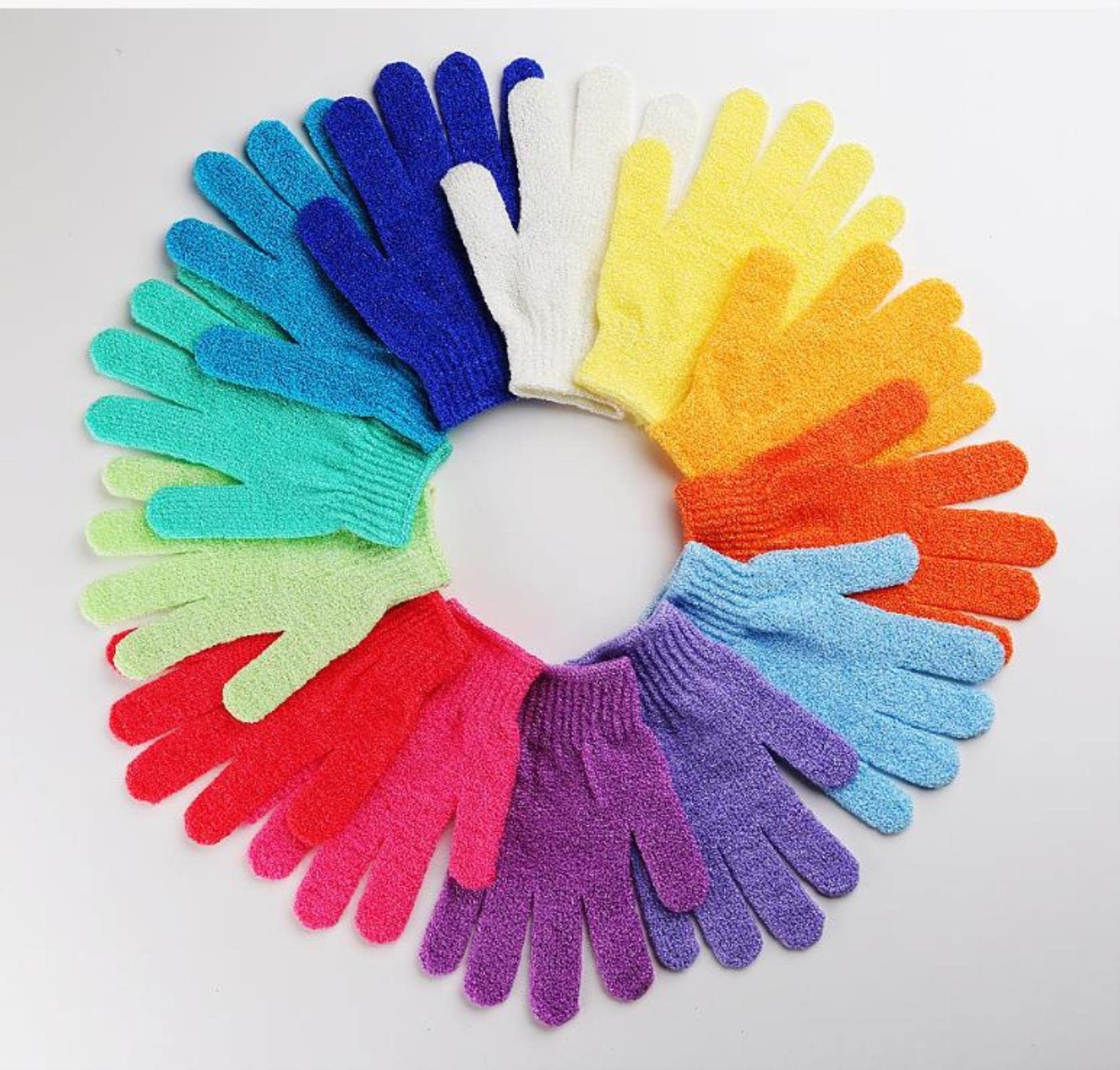 Exfoliating Bath Glove for Men & Women - 1pc Magic Scrubbing & Back Rubbing Glove, Body Scrubber & Exfoliating Sponge - Perfect for Shower, Spa & Deep Skin Cleansing