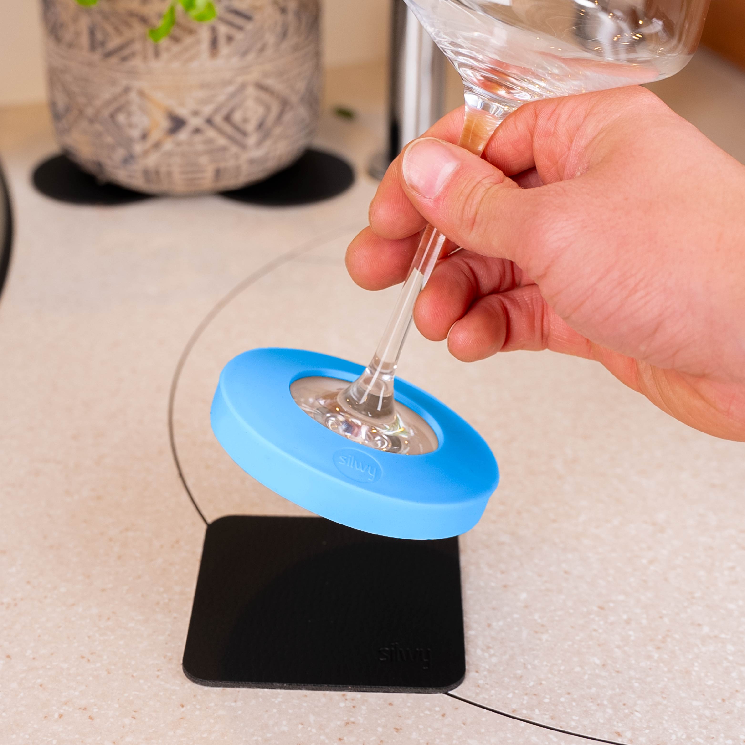 Rainbow Magnetic Condom Bundle for Stem Glasses - Perfect for Wine Tasting Parties & Bar Accessories